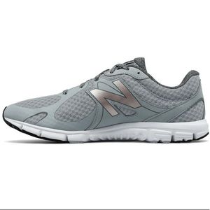 New Balance Mesh Grey Running Shoes